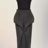 Maison Margiela Woll-Bustierkleid Maison Margiela Woll-Bustierkleid