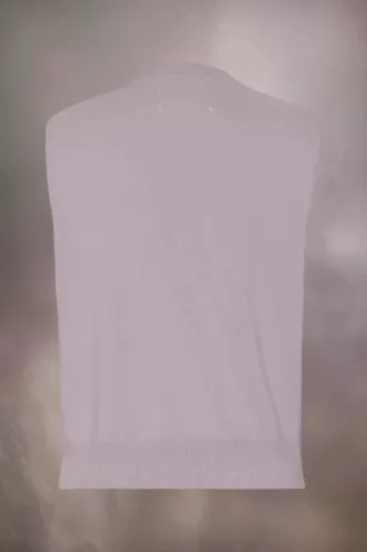 Maison Margiela Wollweste mit V-Ausschnitt Maison Margiela Wollweste mit V-Ausschnitt