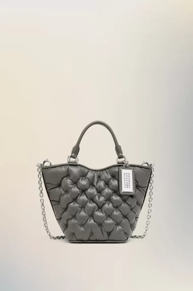 Mini-Tragetasche mit Glam-Slam-Stickerei Mini-Tragetasche mit Glam-Slam-Stickerei