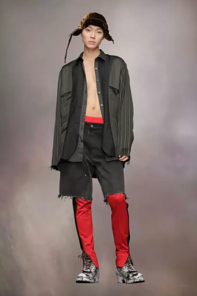 Patchwork-Jacke mit Innennaht Patchwork-Jacke mit Innennaht