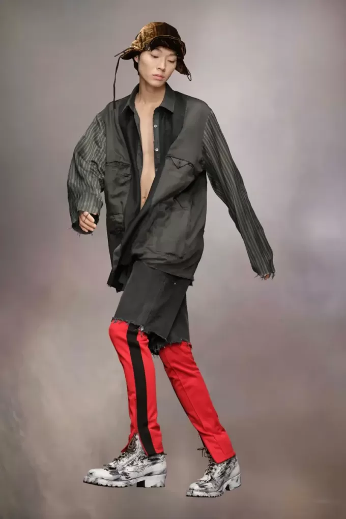 Patchwork-Jacke mit Innennaht Patchwork-Jacke mit Innennaht