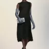 Retrogrades Seidenstrickkleid Retrogrades Seidenstrickkleid