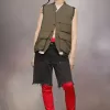 Ärmellose Wolljacke Ärmellose Wolljacke