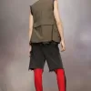 Ärmellose Wolljacke Ärmellose Wolljacke