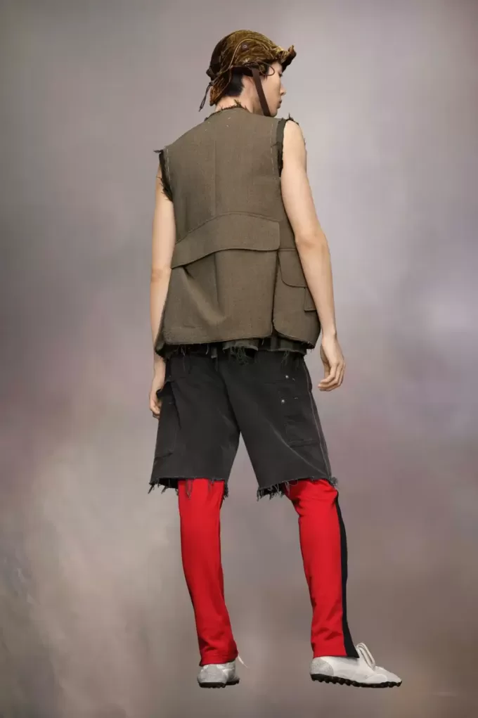 Ärmellose Wolljacke Ärmellose Wolljacke