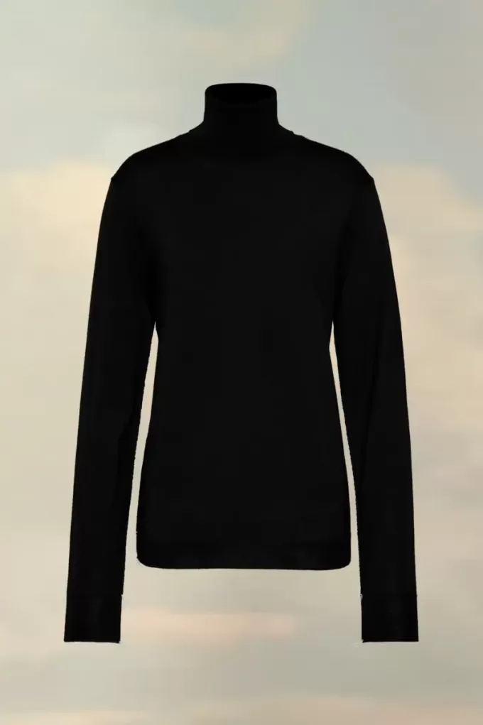 Rollkragenpullover aus Merinowolle Rollkragenpullover aus Merinowolle