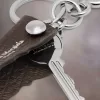 Schlüsselanhänger aus Leder mit Logo Schlüsselanhänger aus Leder mit Logo