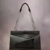 Snatted Schulter-Clutch, mittelgroß Snatted Schulter-Clutch, mittelgroß