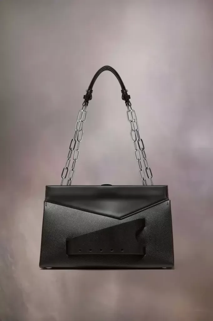 Snatted Schulter-Clutch, mittelgroß Snatted Schulter-Clutch, mittelgroß
