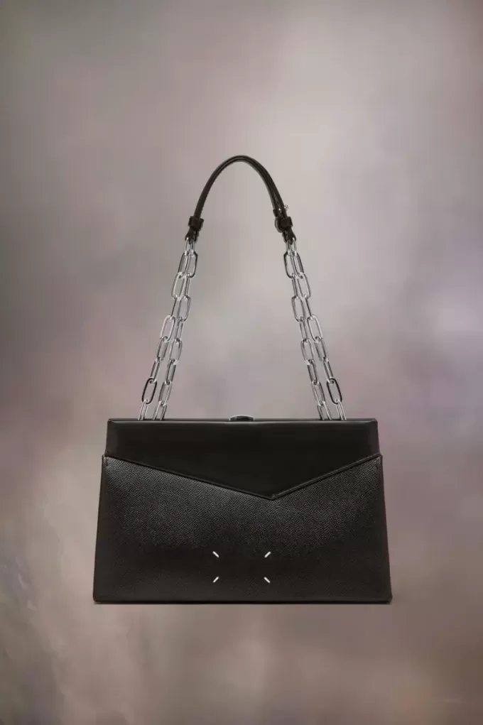 Snatted Schulter-Clutch, mittelgroß Snatted Schulter-Clutch, mittelgroß