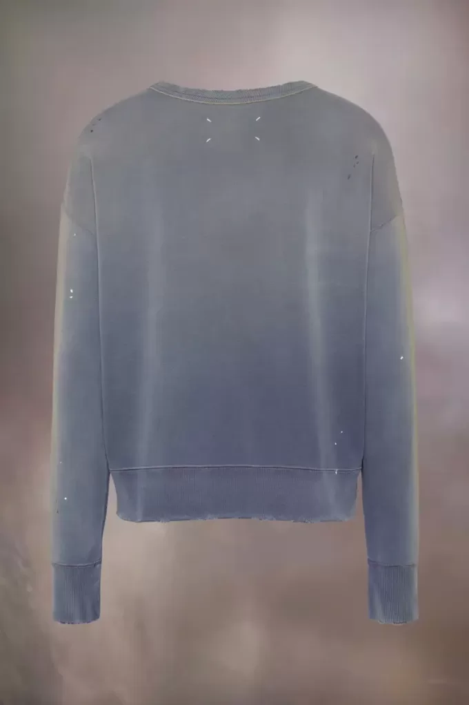 Sweatshirt mit Graffiti-Logo Sweatshirt mit Graffiti-Logo