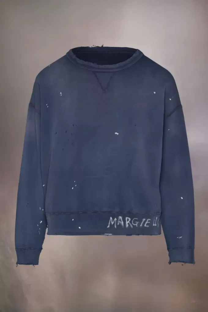 Sweatshirt mit handgeschriebenem Logo Sweatshirt mit handgeschriebenem Logo