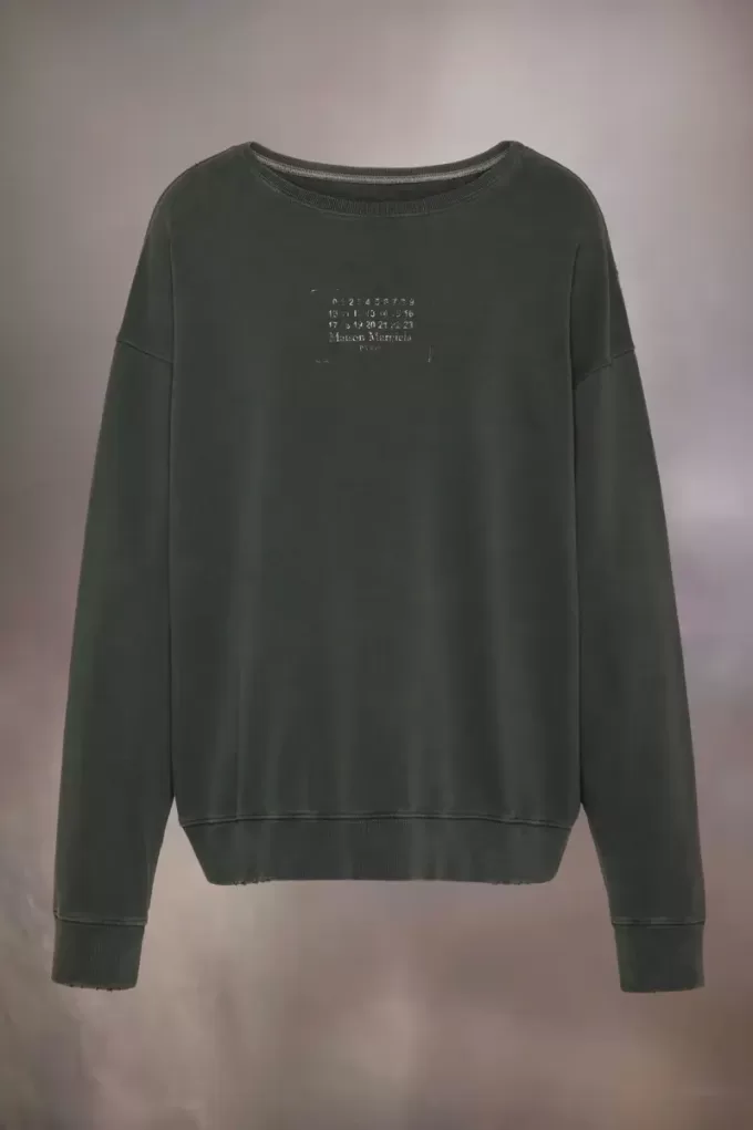 Sweatshirt mit Stamp-Logo Sweatshirt mit Stamp-Logo