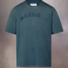 T-Shirt aus schwerem Jersey mit Logo T-Shirt aus schwerem Jersey mit Logo