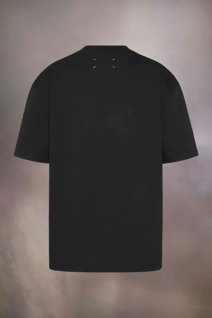 T-Shirt mit 520-Stempel-Print T-Shirt mit 520-Stempel-Print
