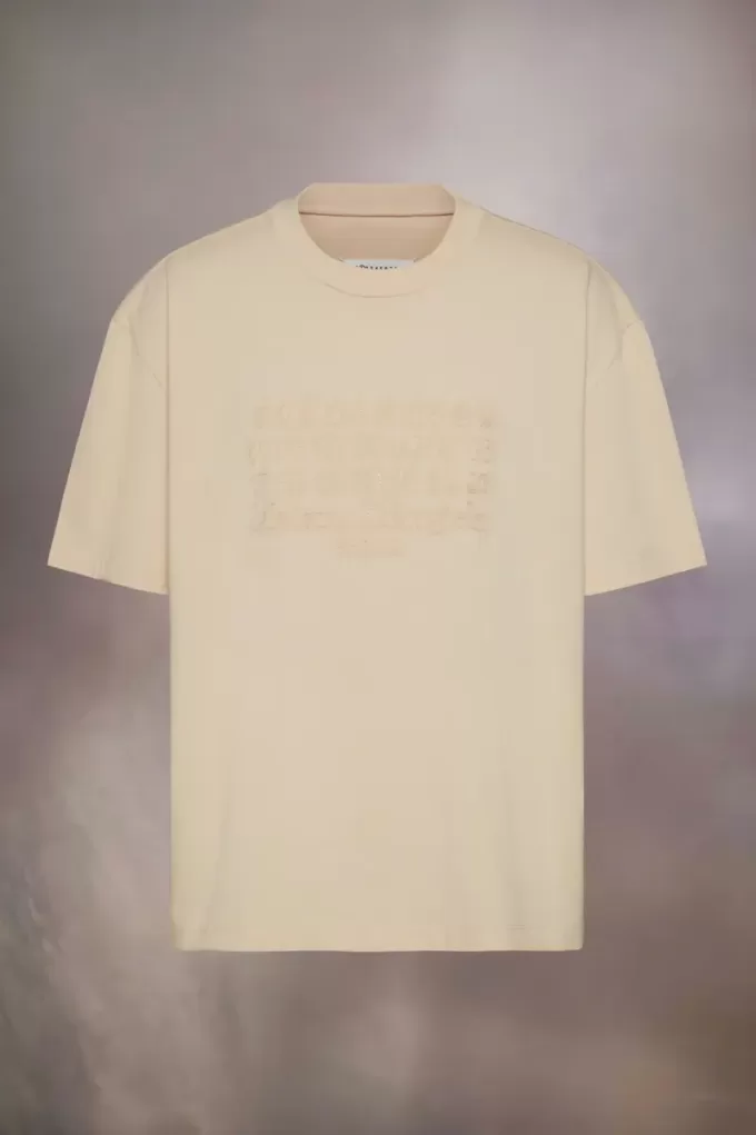 T-Shirt mit gesticktem Logo T-Shirt mit gesticktem Logo