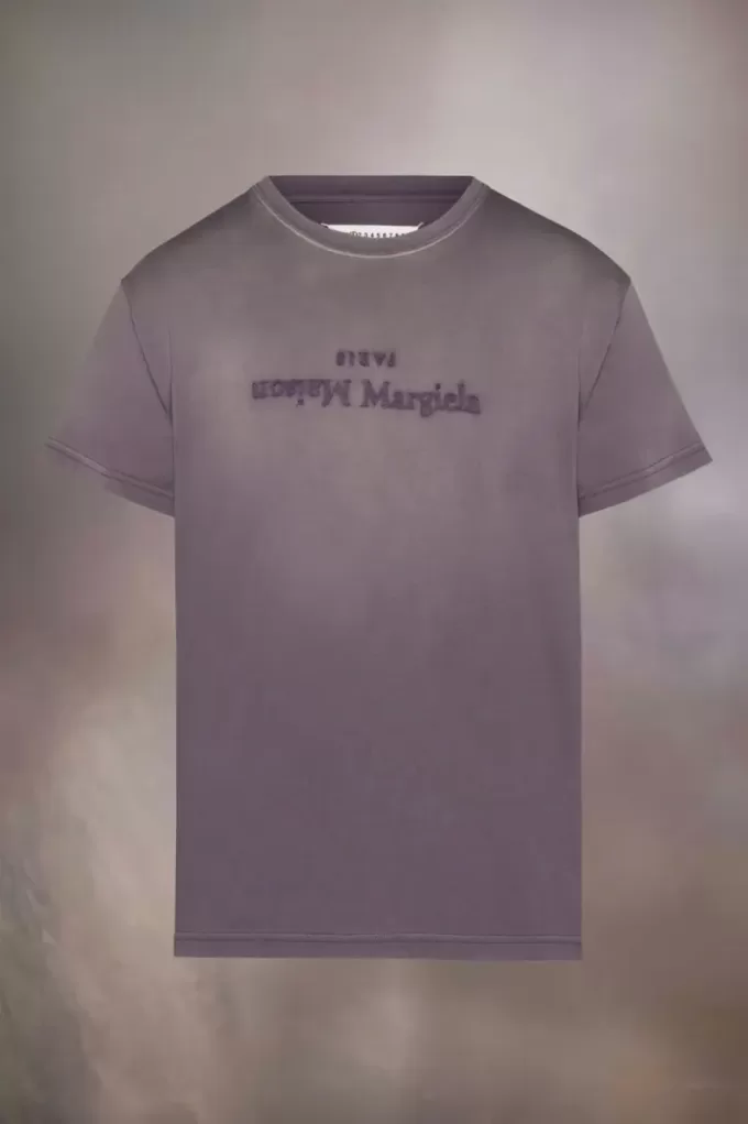 T-Shirt mit umgekehrtem Logo T-Shirt mit umgekehrtem Logo