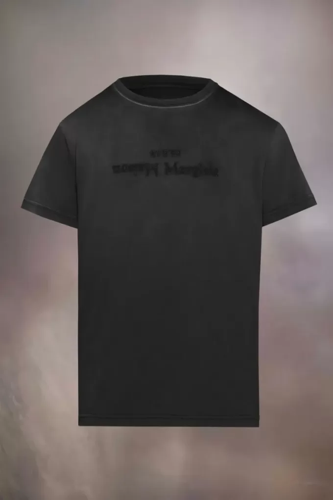 T-Shirt mit umgekehrtem Logo T-Shirt mit umgekehrtem Logo