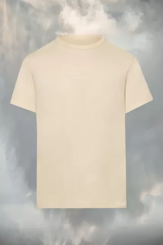 T-Shirt mit verzerrtem Logo