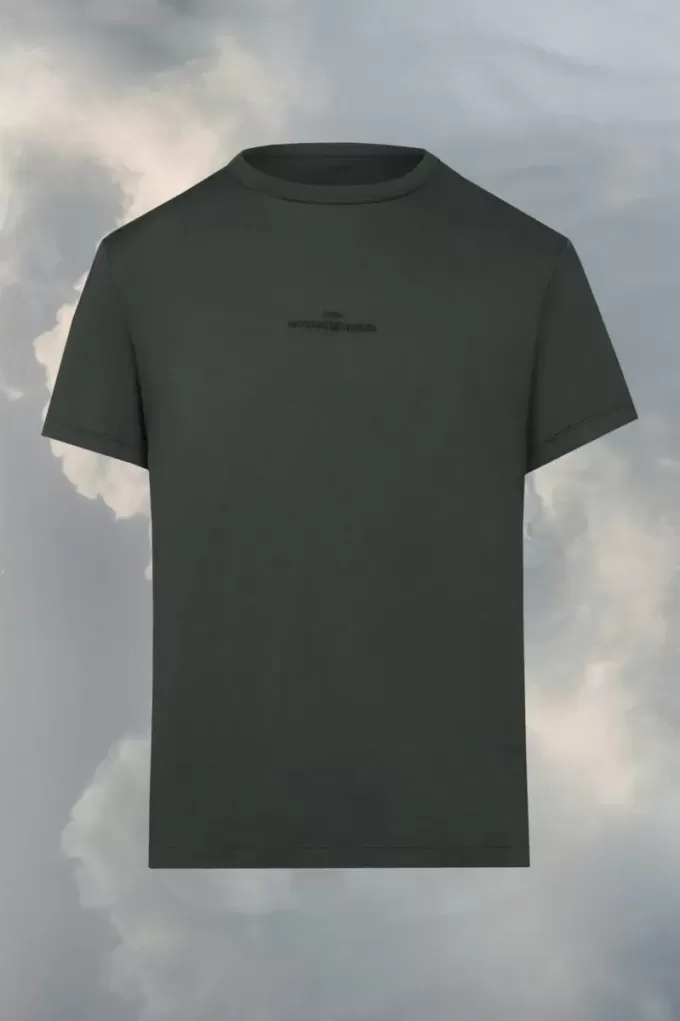 T-Shirt mit verzerrtem Logo T-Shirt mit verzerrtem Logo