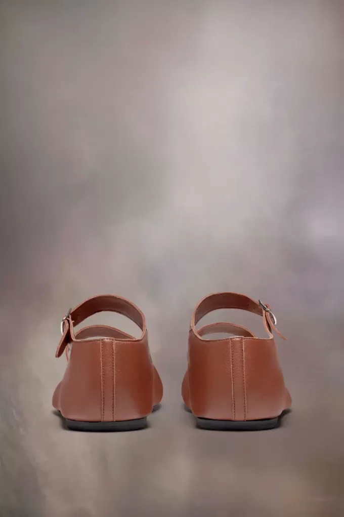 Tabi-Ballerinas aus Kalbsleder Tabi-Ballerinas aus Kalbsleder