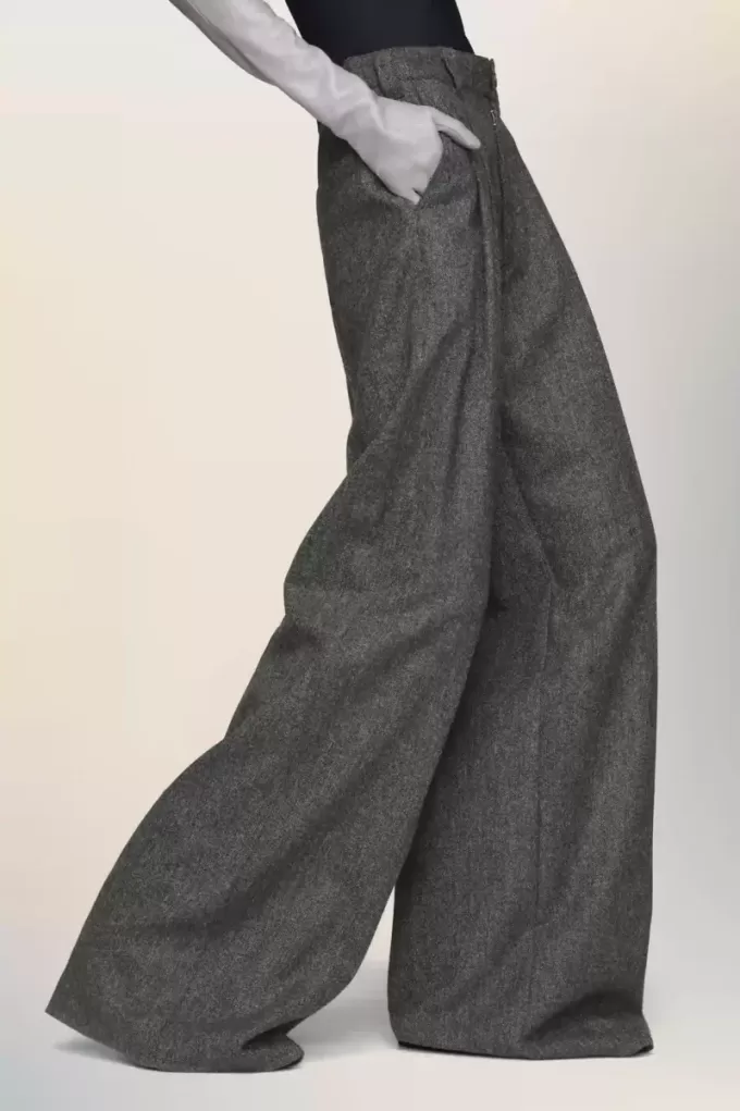 Weite Wollhose Weite Wollhose