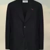 Wolljacke mit Fischgrätenmuster Wolljacke mit Fischgrätenmuster